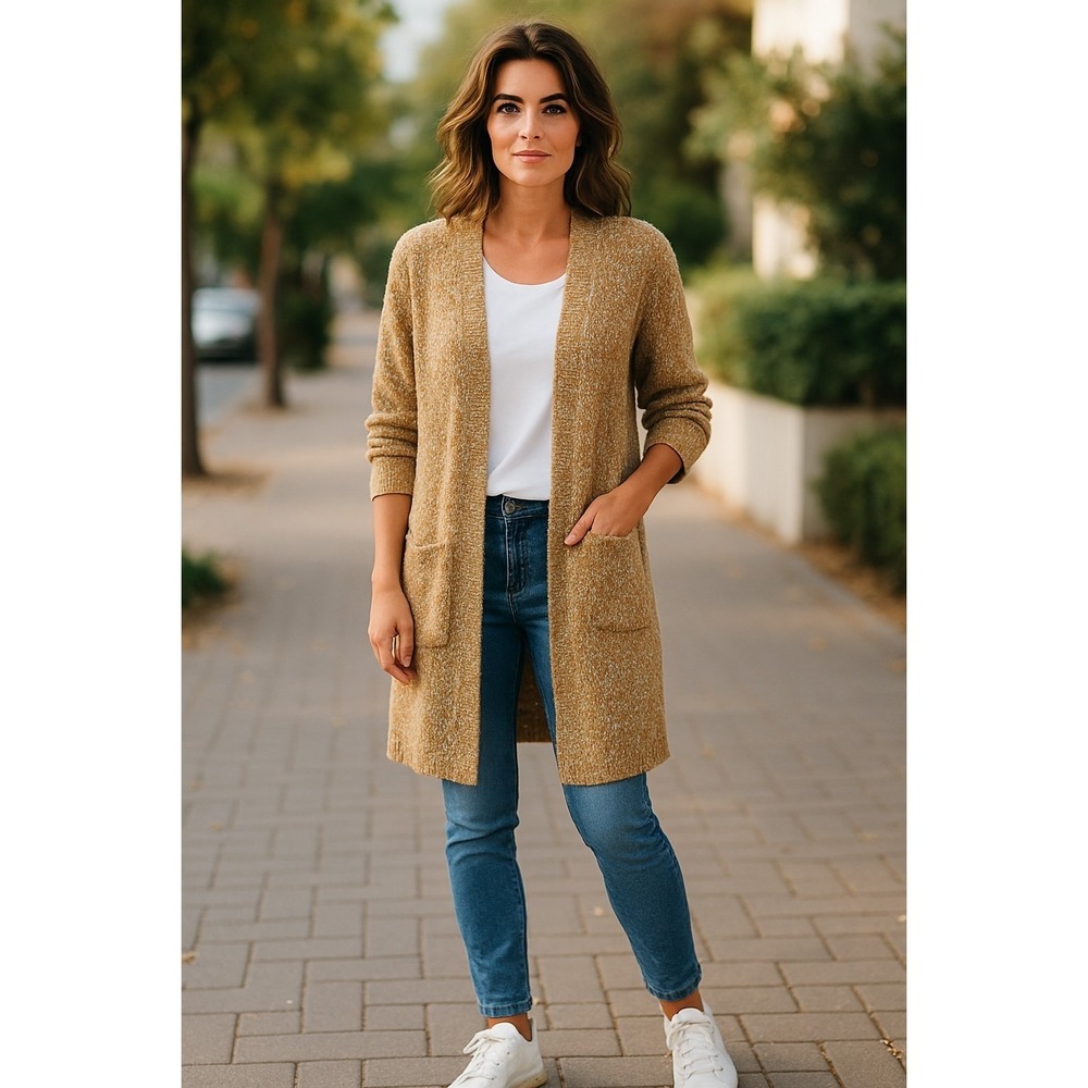 Universal Thread Women's Sweater – Size S, Crew Neck Long Sleeve Open Knit
